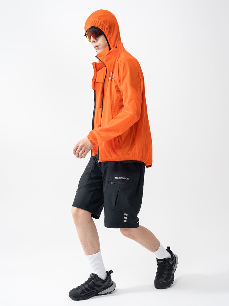 Men's ROAD-TO-SKY Lightweight Cycling Windbreaker-13