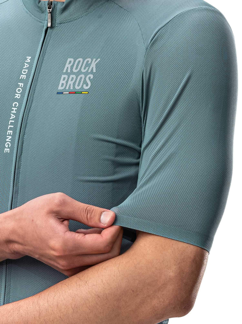 Men's ROAD TO SKY Short-Sleeve Cycling Jersey Pro-9