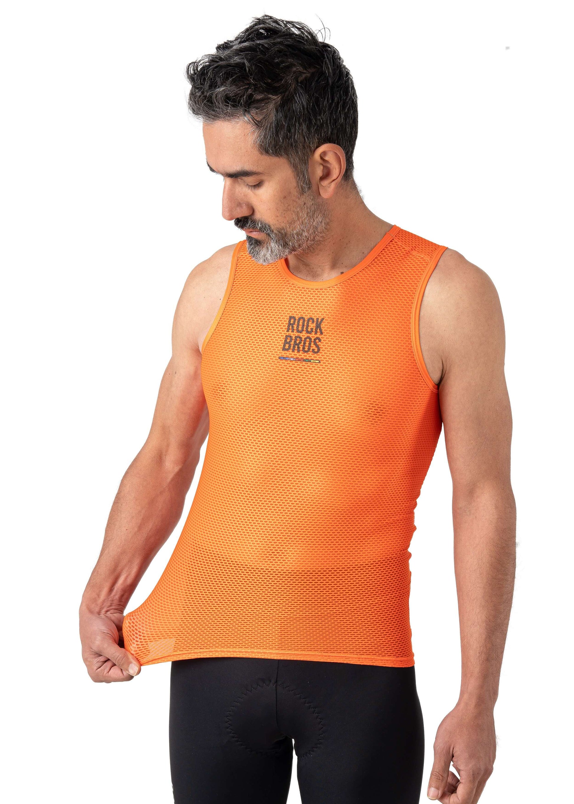 Men's ROAD TO SKY Sleeveless Cycling Base Layer-18