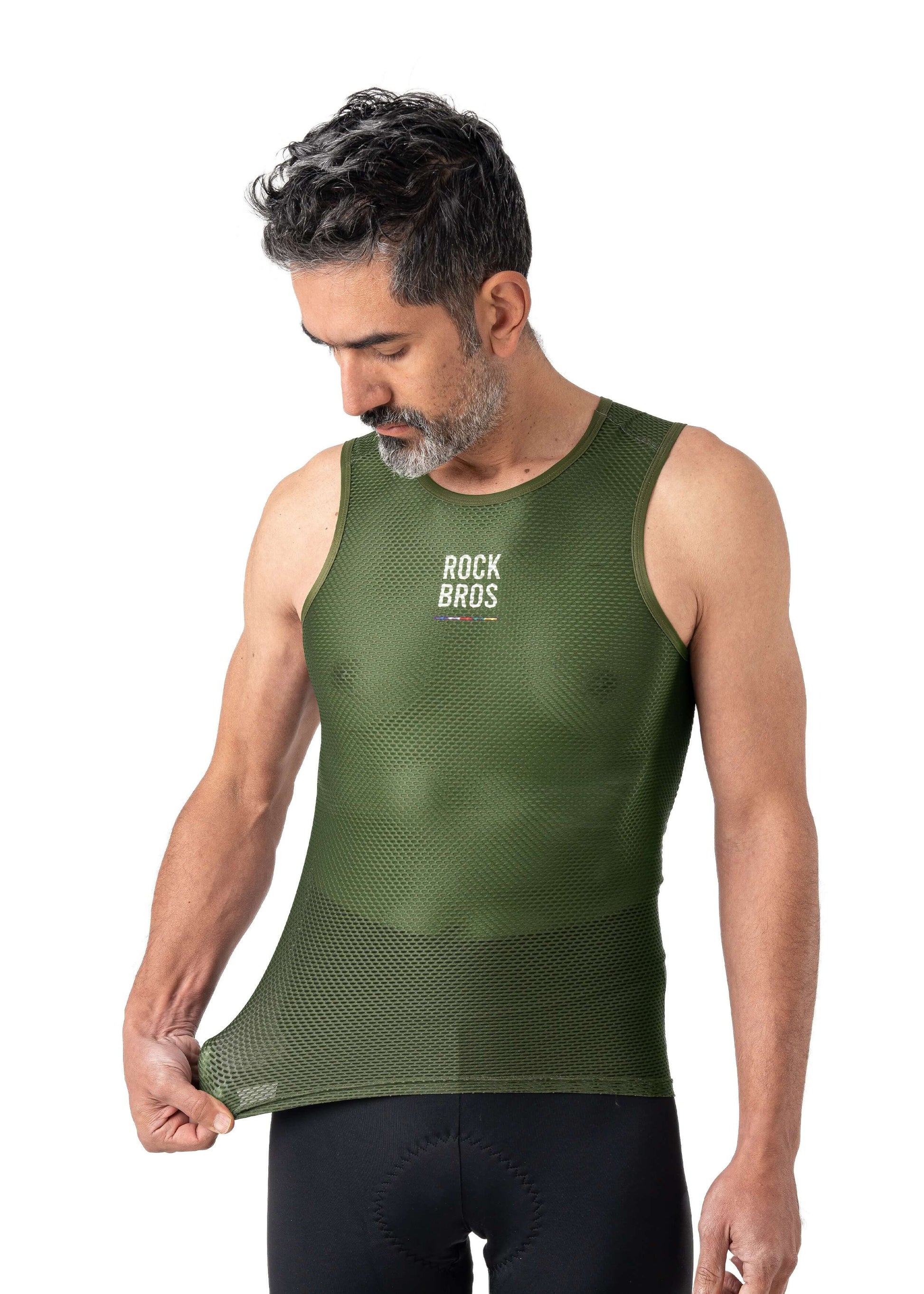 Men's ROAD TO SKY Sleeveless Cycling Base Layer-23