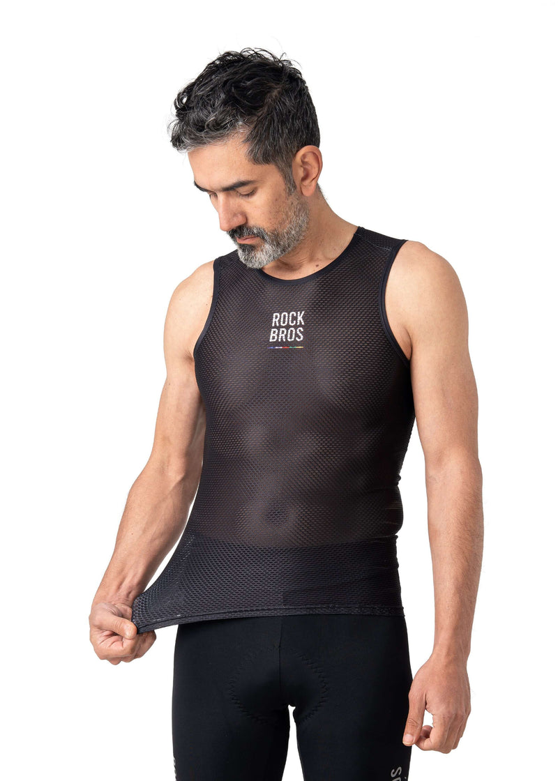 Men's ROAD TO SKY Sleeveless Cycling Base Layer-5