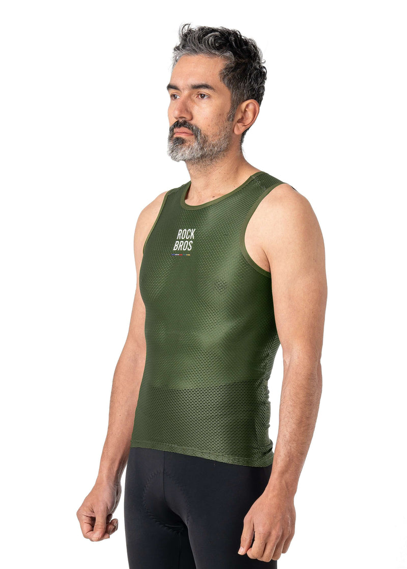 Men's ROAD TO SKY Sleeveless Cycling Base Layer-22