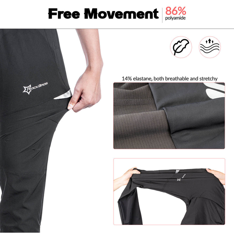 Men’s Breathable Cycling Pants High Stretch-3