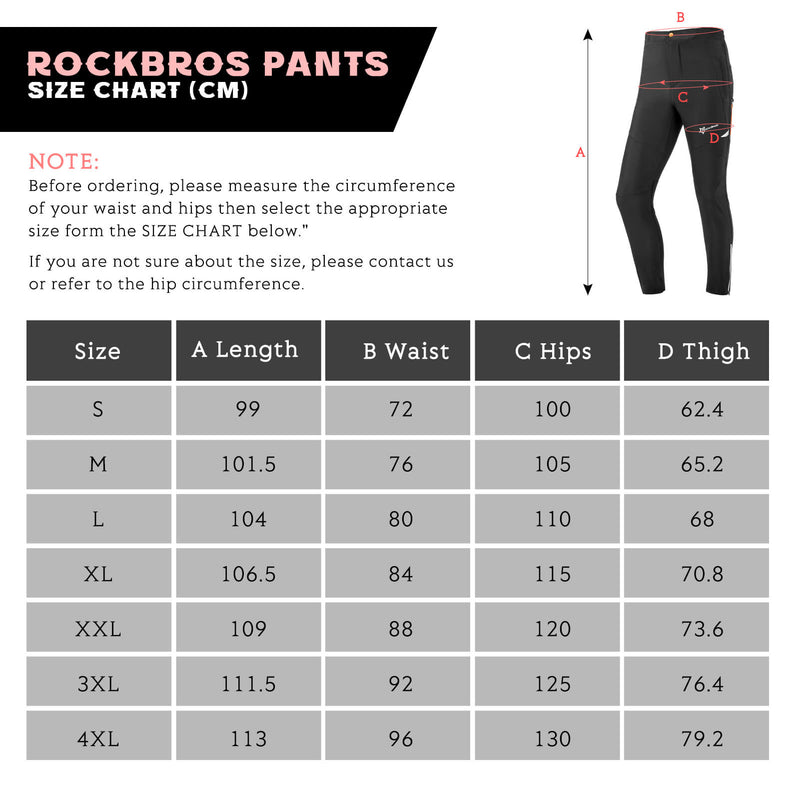 Men’s Breathable Cycling Pants High Stretch-6