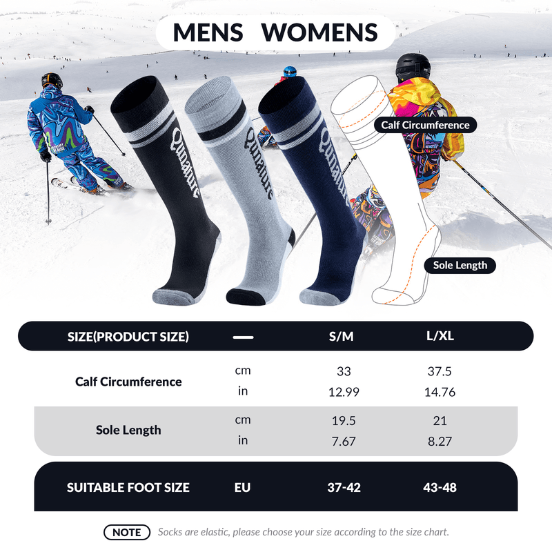 Merino Wool Ski Socks-24