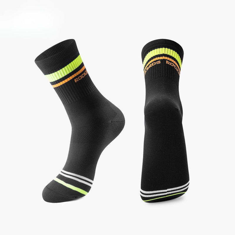 Mid-Calf Breathable Cycling Socks-6