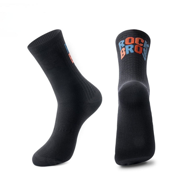 Mid-Calf Breathable Cycling Socks-5