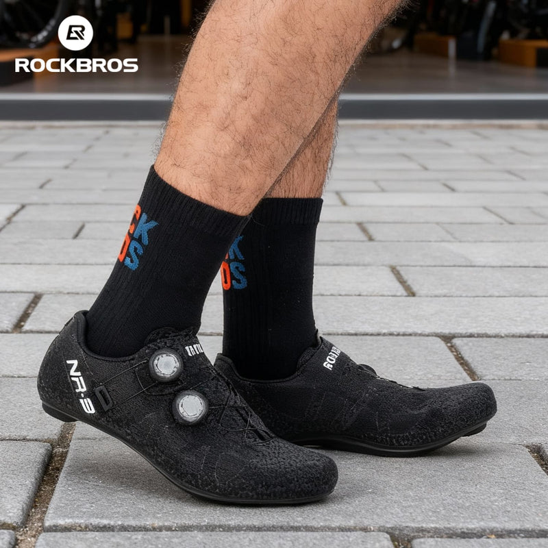 Mid-Calf Breathable Cycling Socks-28