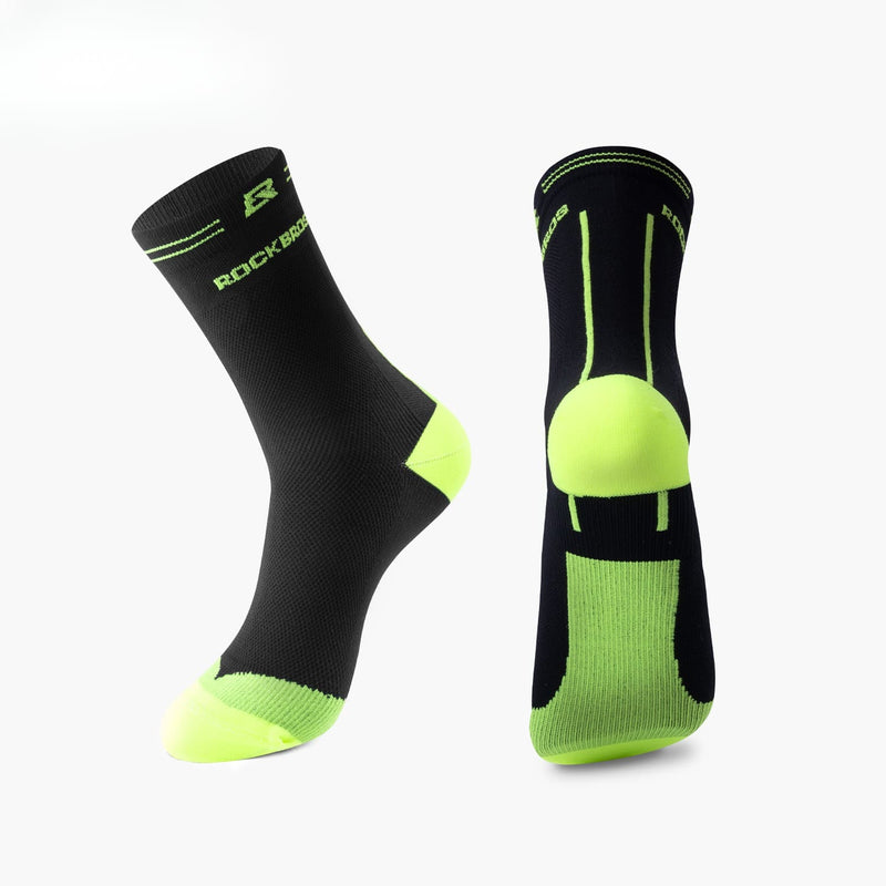 Mid-Calf Breathable Cycling Socks-10
