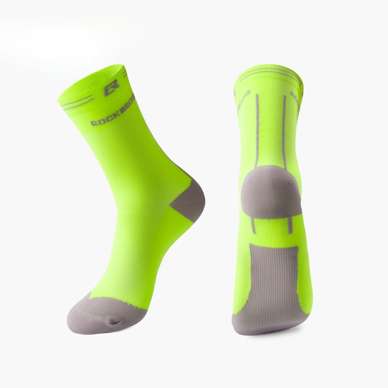 Mid-Calf Breathable Cycling Socks-9