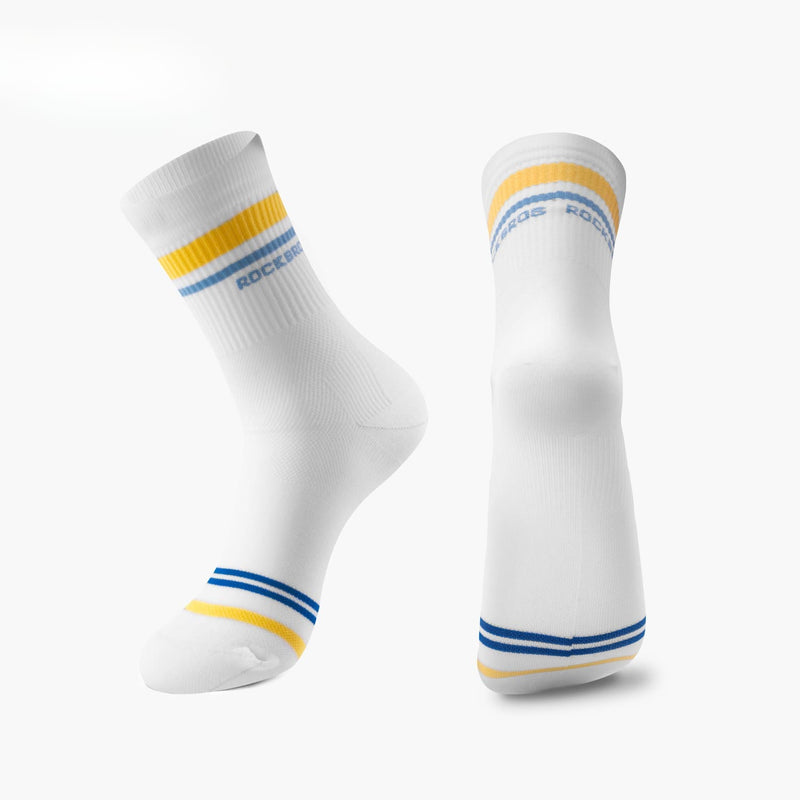 Mid-Calf Breathable Cycling Socks-3