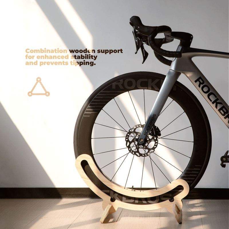 Minimalist Wooden Bike Stand-7