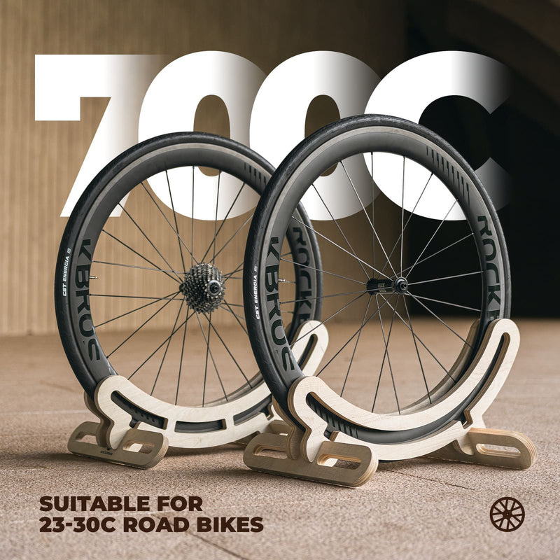 Minimalist Wooden Bike Stand-5