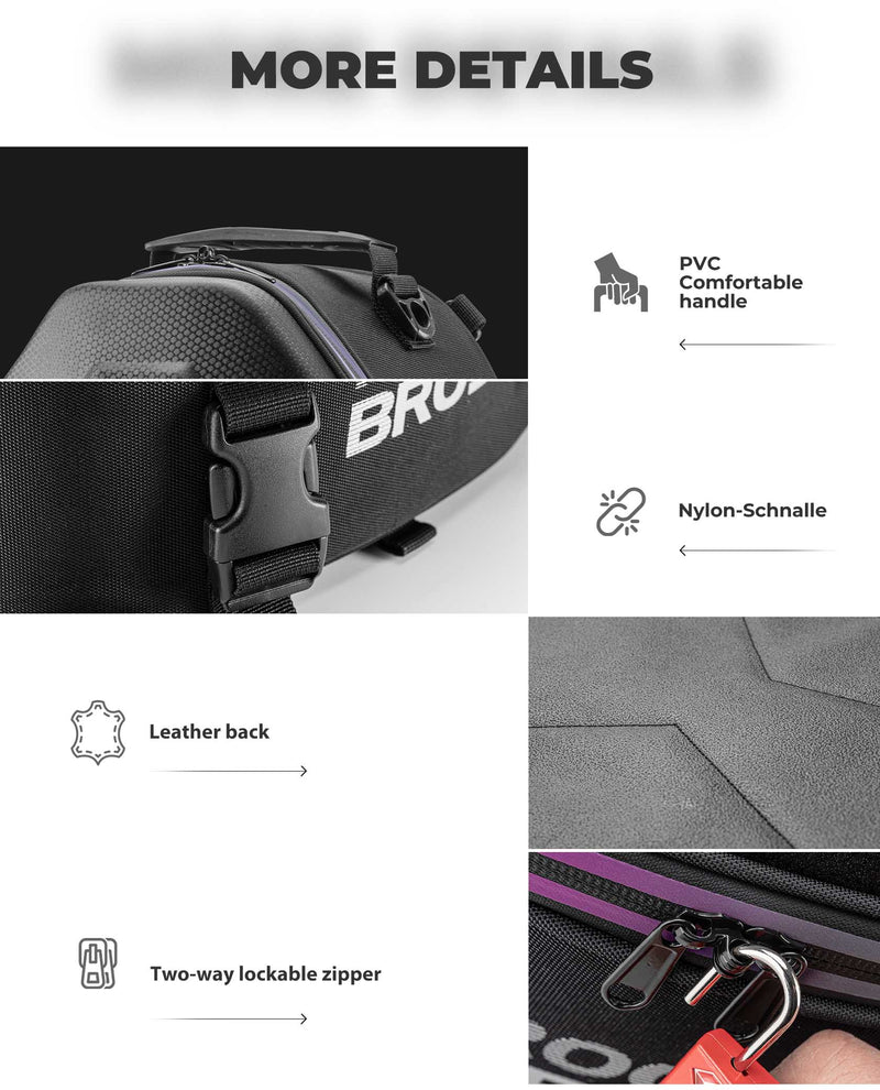 Motorcycle Hard Shell Tail Bag-7