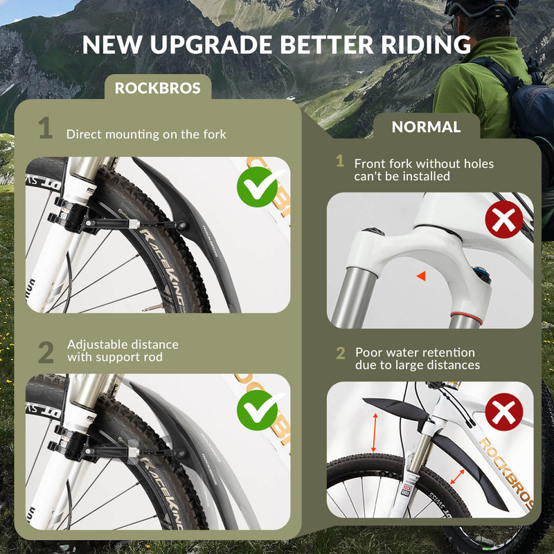 Adjustable Bike Fenders for Mountain Bikes-7