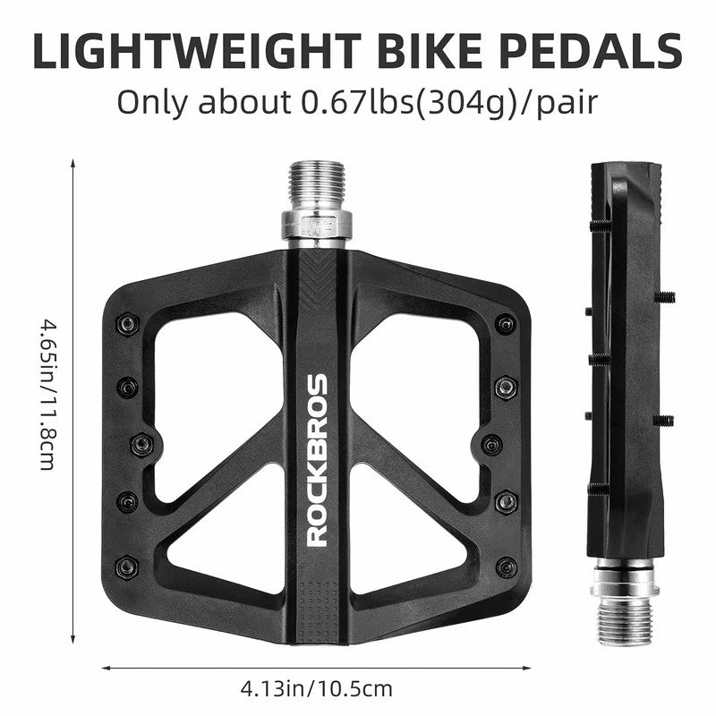 Nylon Fiber Bike Pedals 9/16-7