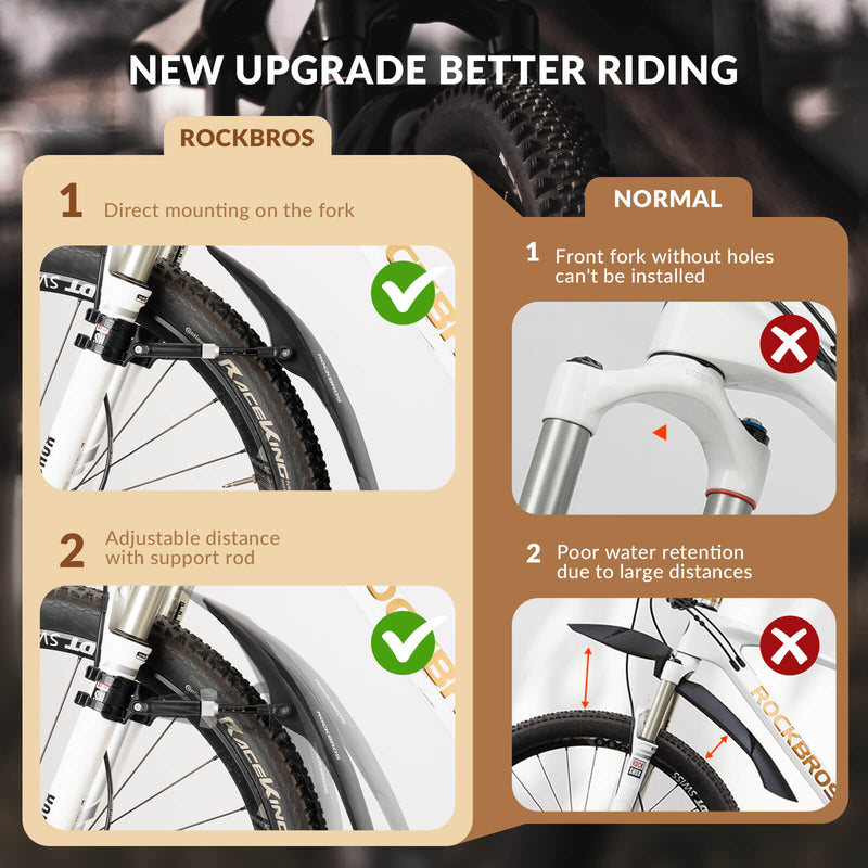 Adjustable Bike Fenders for Mountain Bikes-15