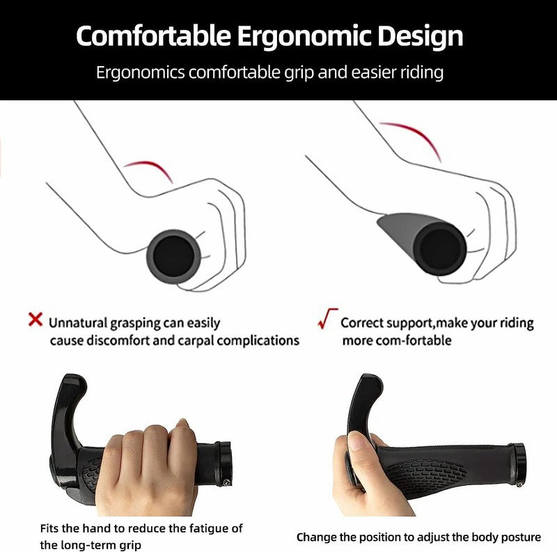 Multi-Position Comfort MTB Handlebar Grips-5