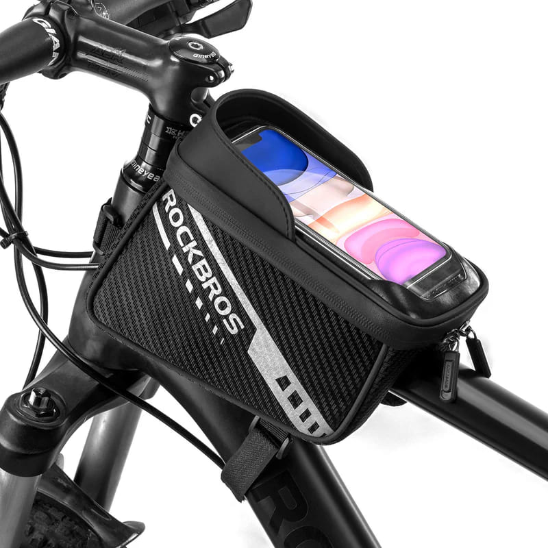 Phone Holder Top Tube Bag – Under 7.5”
