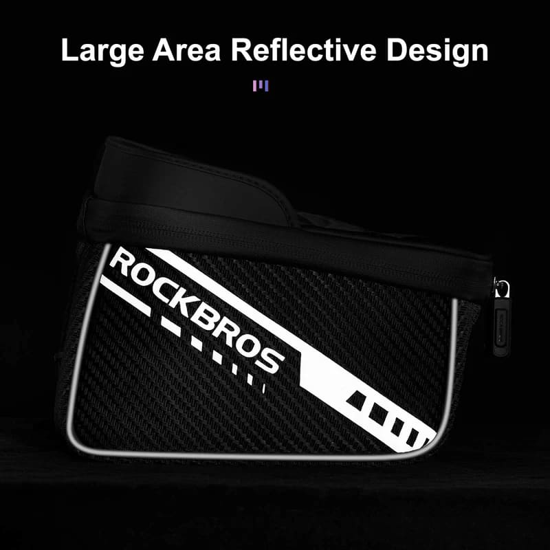 Phone Holder Top Tube Bag – Under 7.5”-6