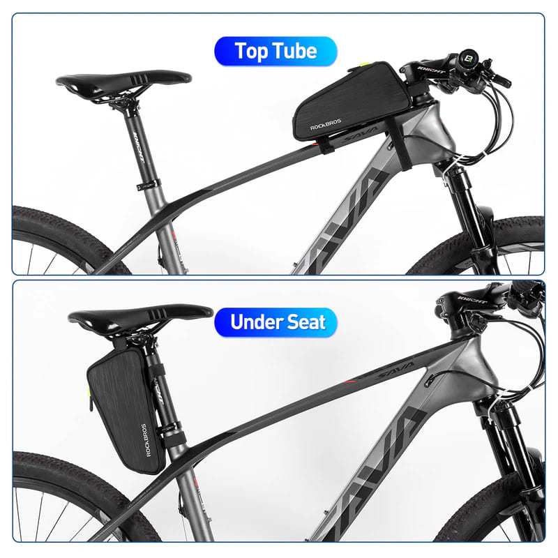 Phone Holder Top Tube Bag – Under 7.5”-7