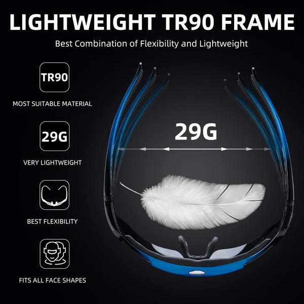 Polarized Cycling Sunglasses UV Protection-9