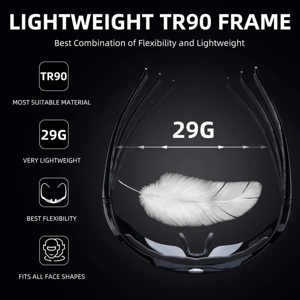Polarized Cycling Sunglasses UV Protection-7