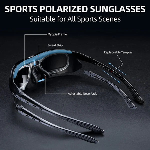 Polarized Cycling Sunglasses UV Protection-14