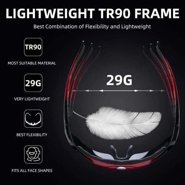 Polarized Cycling Sunglasses UV Protection-10