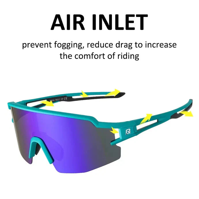 Polarized Cycling Sunglasses UV Protection Sports Eyewear-10