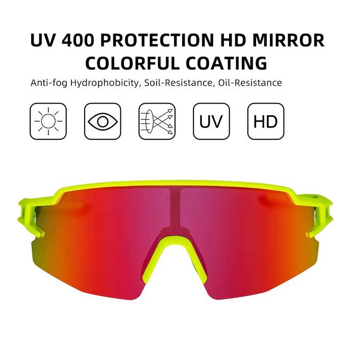 Polarized Cycling Sunglasses UV Protection Sports Eyewear-6