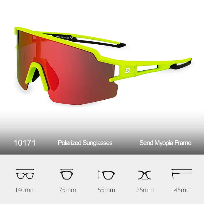 Polarized Cycling Sunglasses UV Protection Sports Eyewear-18