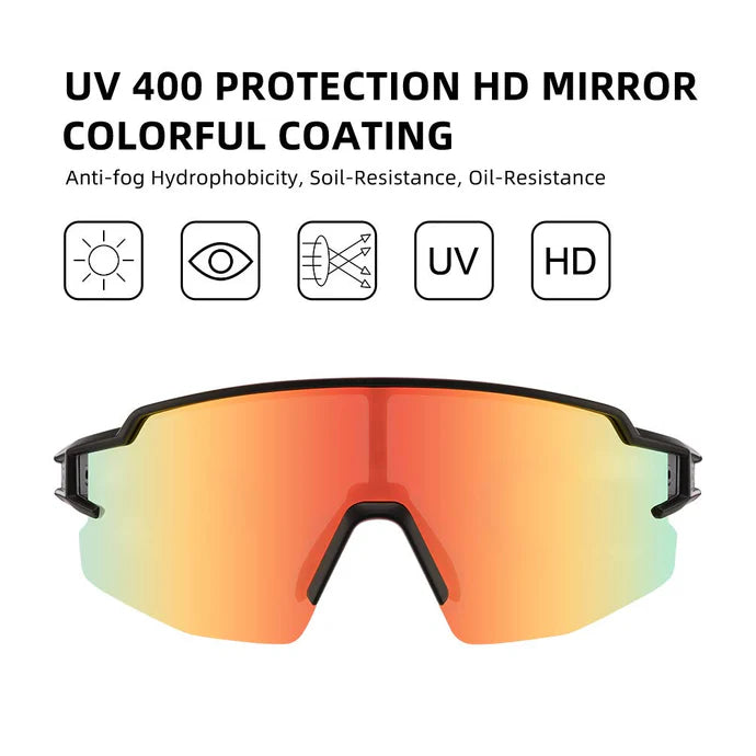Polarized Cycling Sunglasses UV Protection Sports Eyewear-5