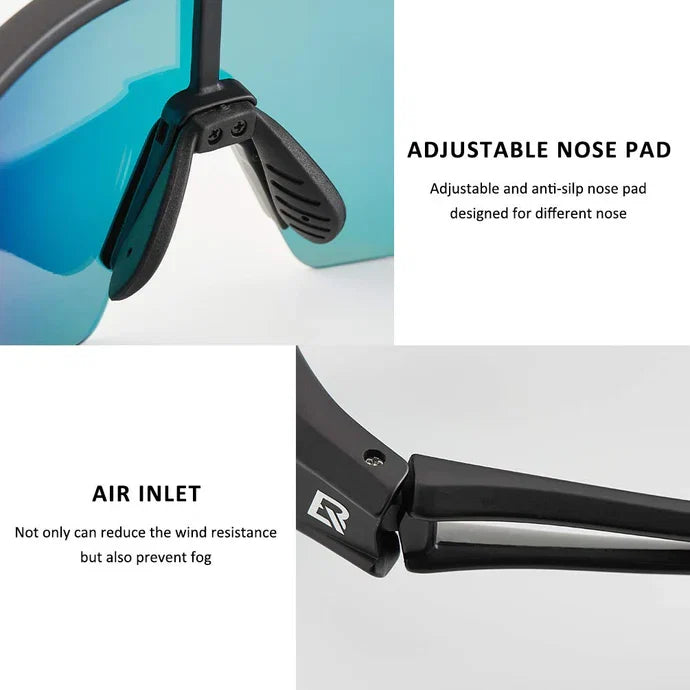 Polarized Cycling Sunglasses UV Protection Sports Eyewear-16