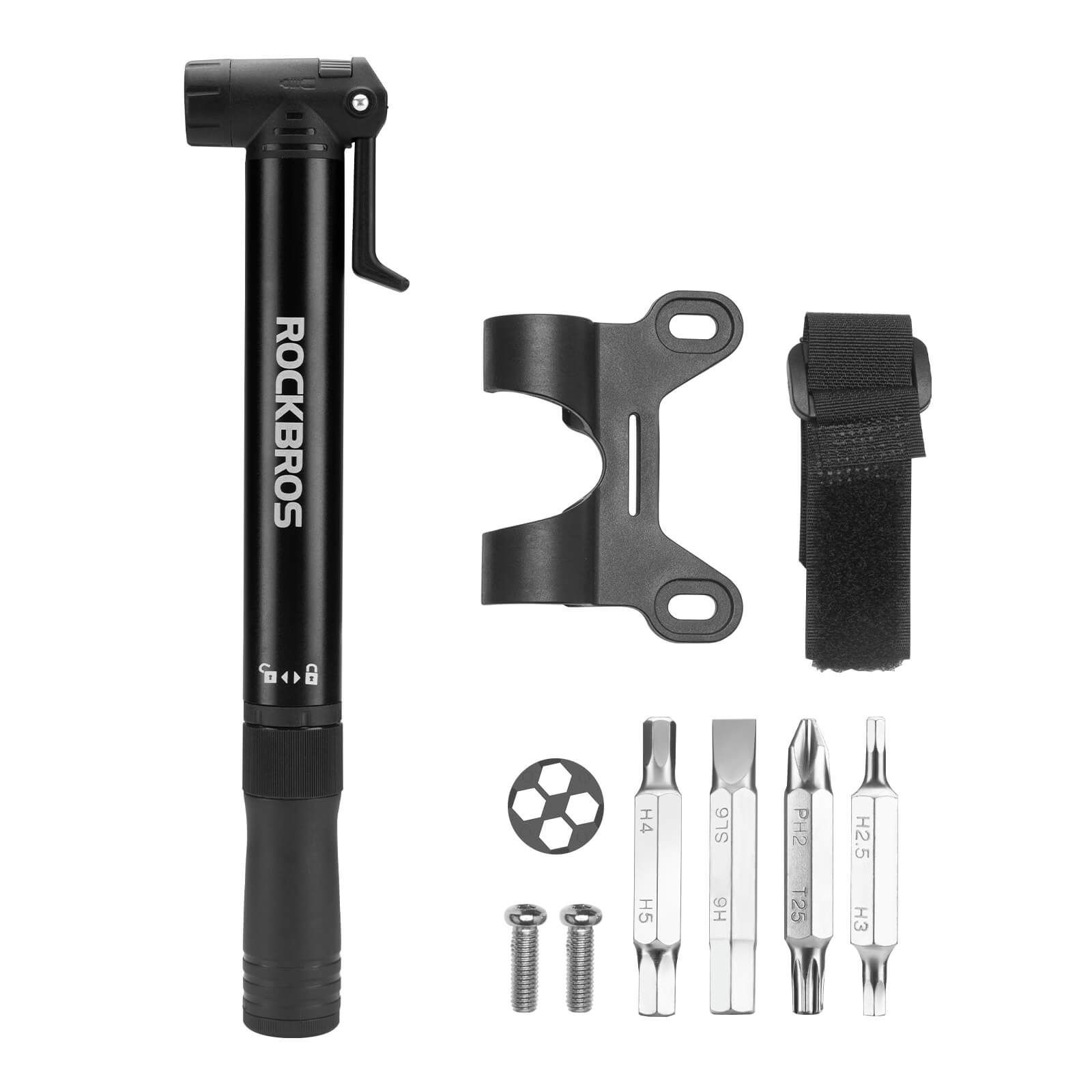 Portable Bike Pump - 80 PSI High Pressure