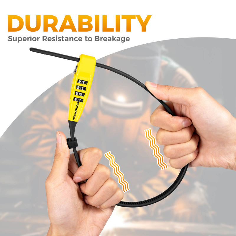 Portable Combination Cable Lock - 52cm-4