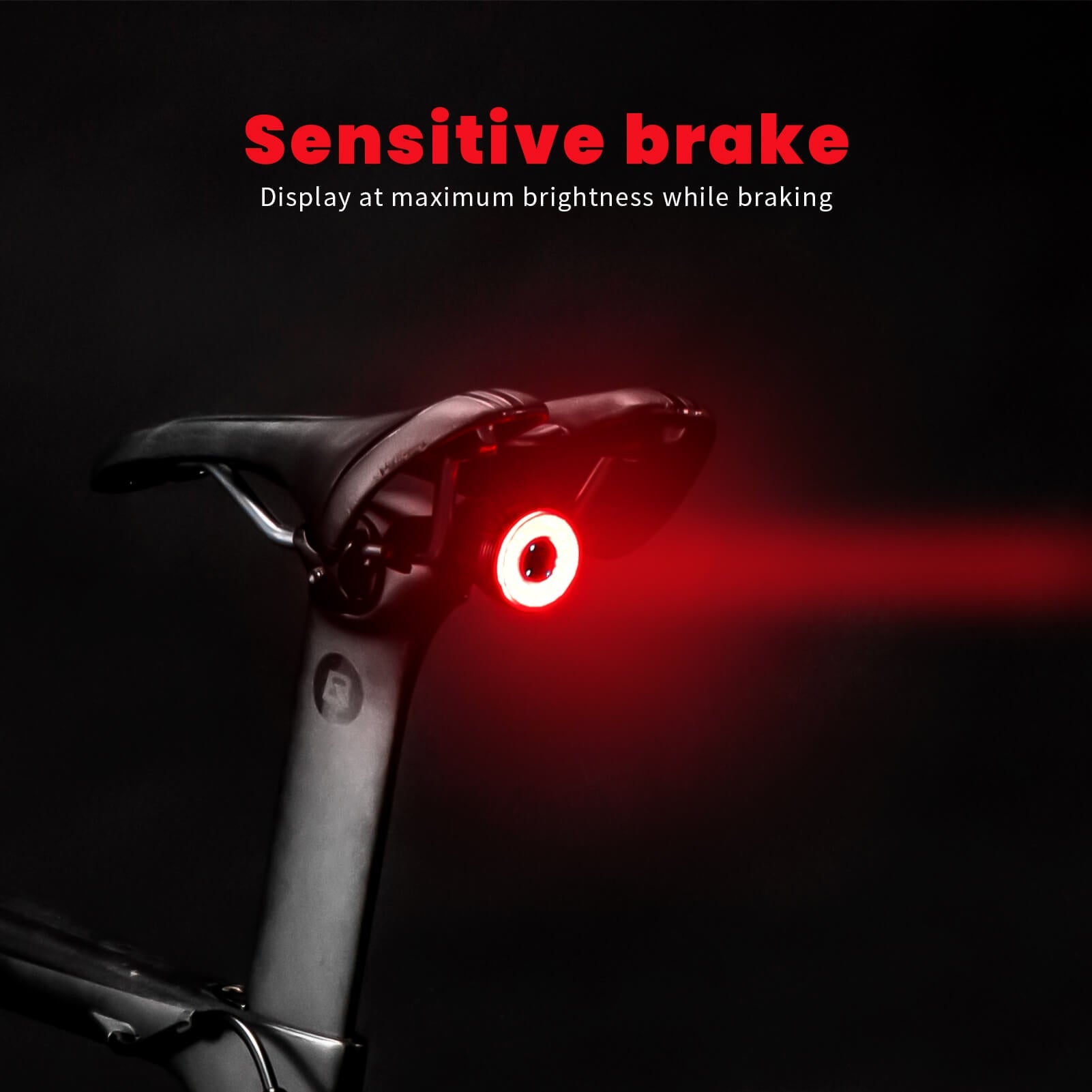 Q5 Smart Bike Tail Light with Brake Sensor-2