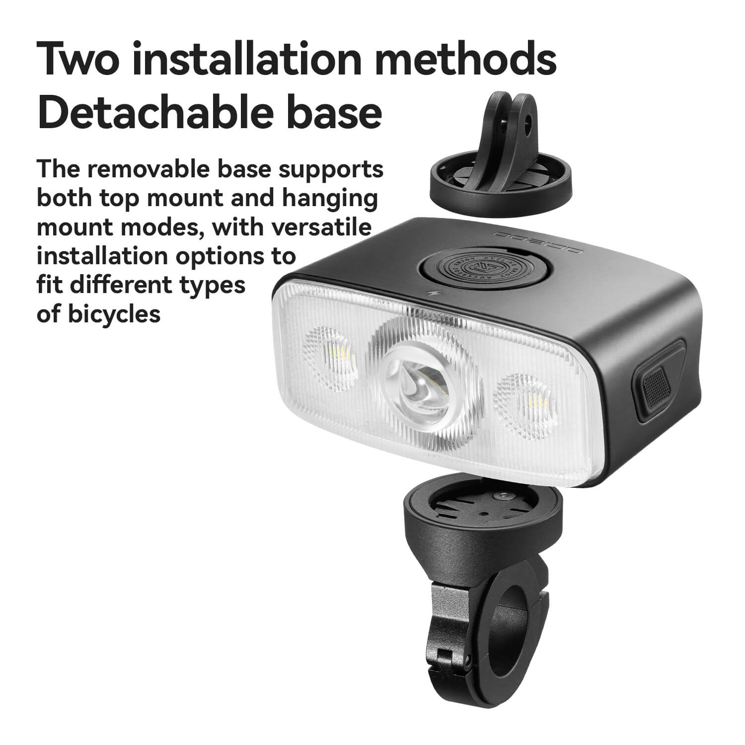 QC 1200LM Rechargeable Bike Headlight-7