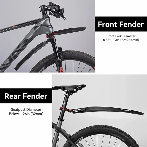 Adjustable Mountain Bike Fender Set-6