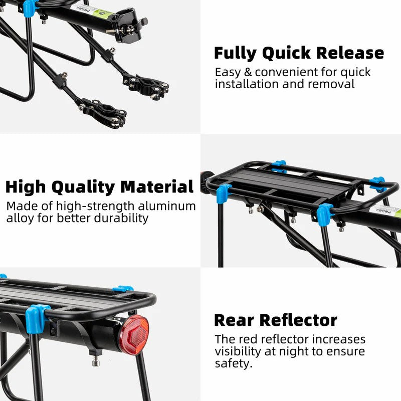 Quick Release Rear Bike Rack for Mountain Bikes-6