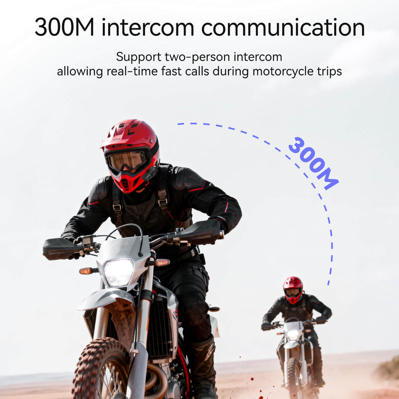 R1 Motorcycle Helmet Bluetooth Headset-3