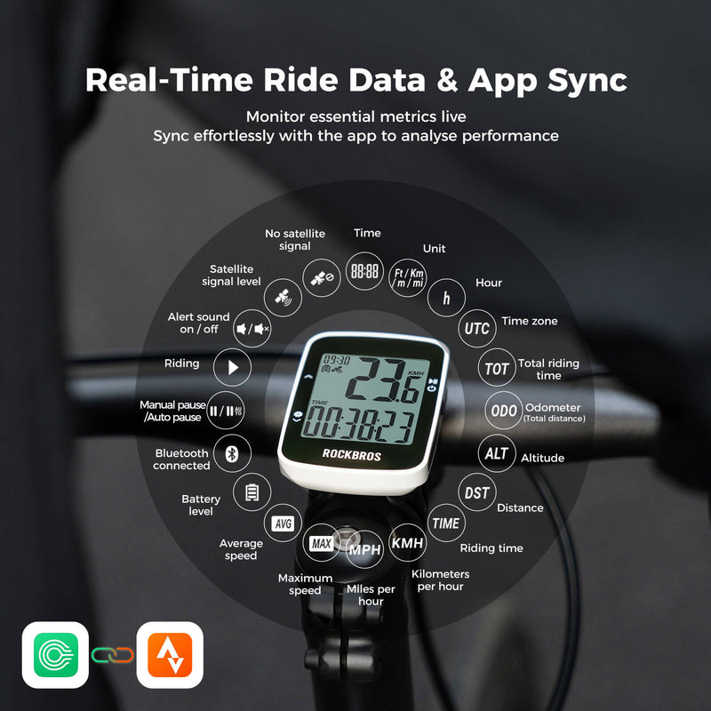 R1 Bike Computer GPS-6