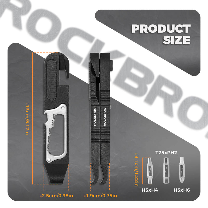 Ratchet Bike Tire Lever Set-5
