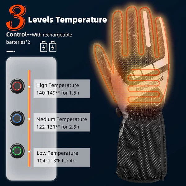 Rechargeable Heated Gloves-2