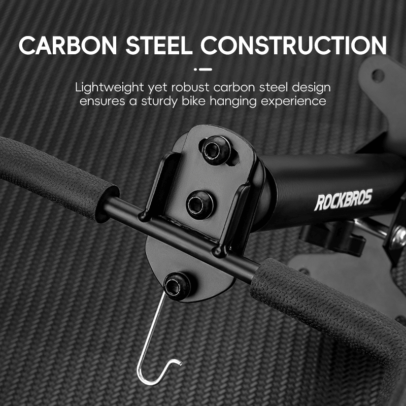 Retractable Wall-Mounted Bike Rack Space-Saving Bike Storage-5