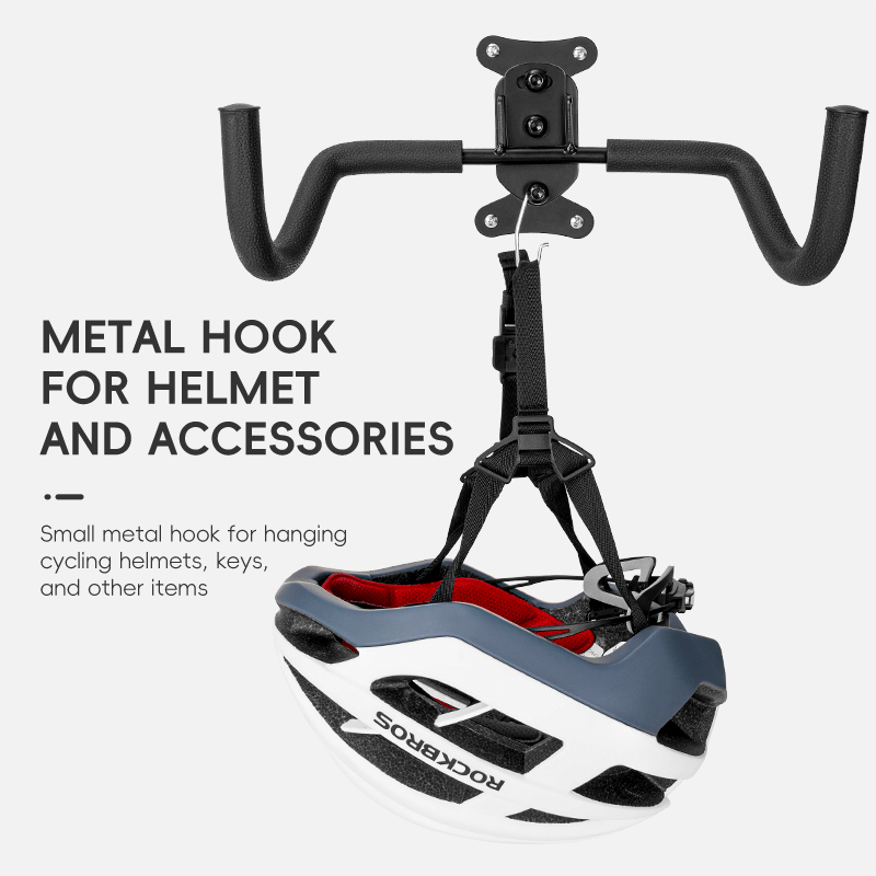 Retractable Wall-Mounted Bike Rack Space-Saving Bike Storage-10