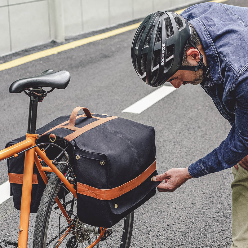 Retro Bike Pannier - 27L-15