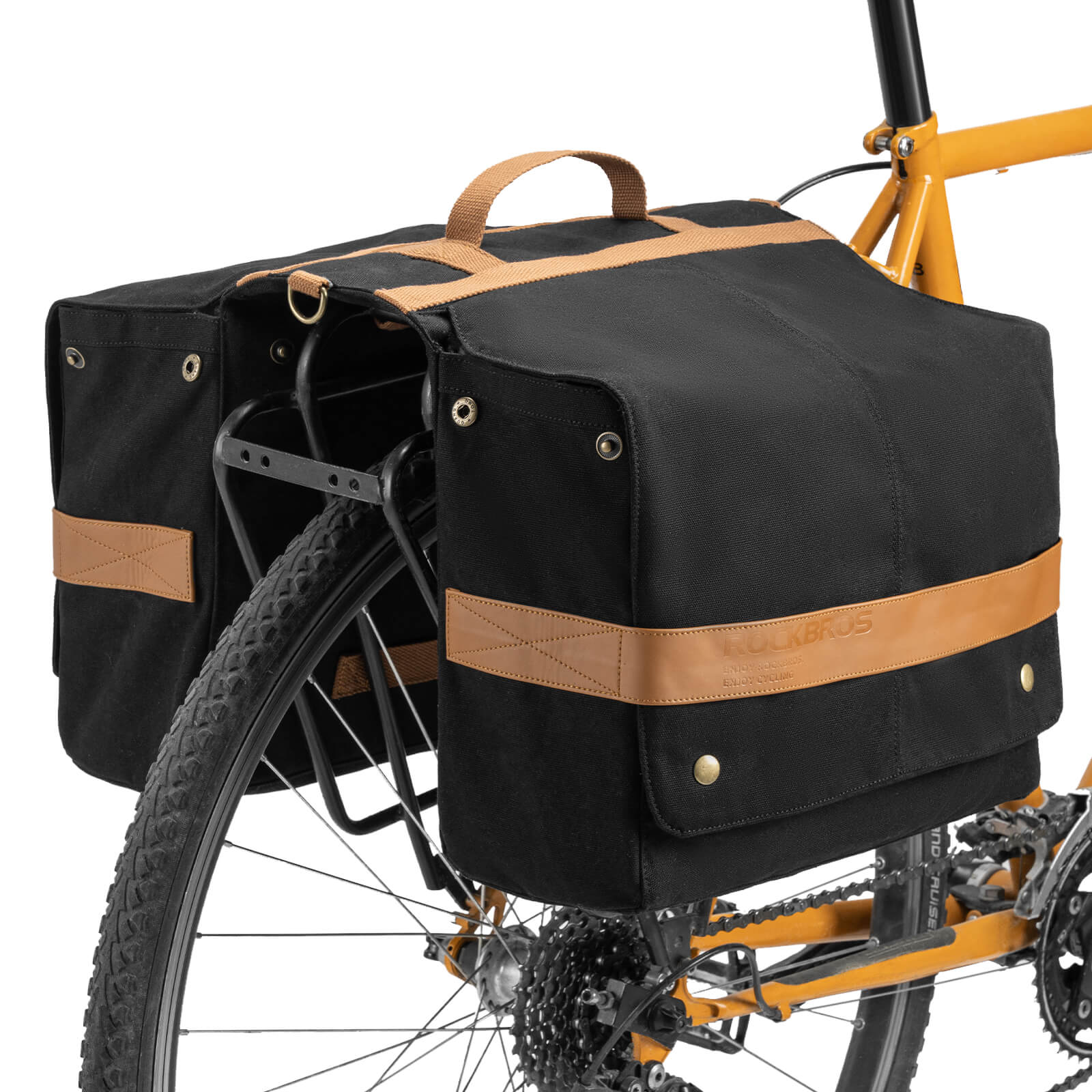Retro Bike Pannier - 27L-5