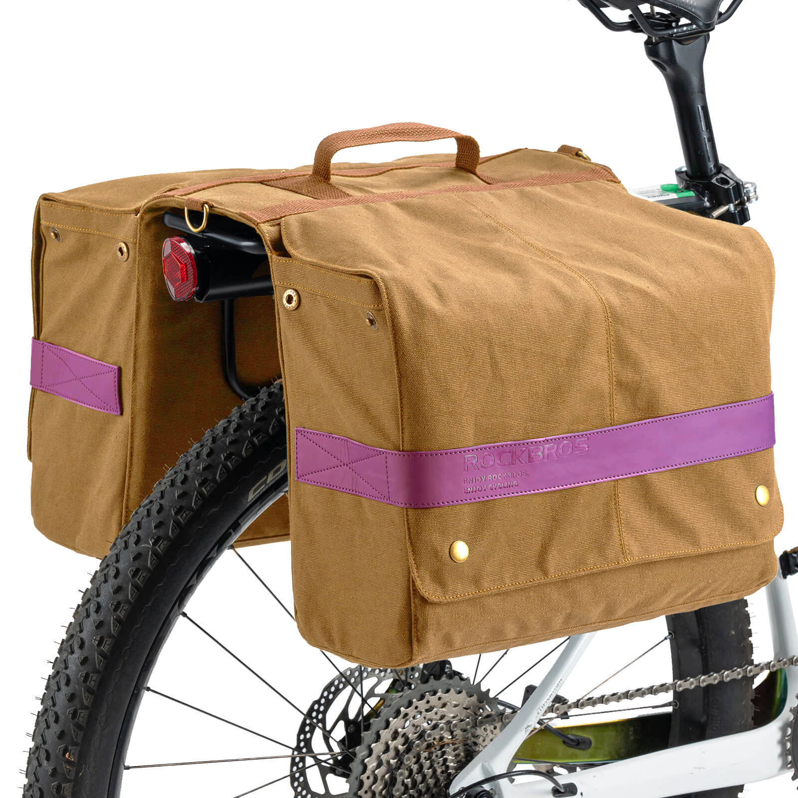 Retro Bike Pannier - 27L-4