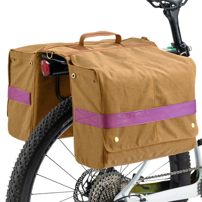 Retro Bike Pannier - 27L-4